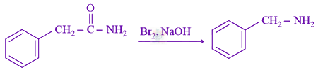 JEE Main 2021 Chemistry, Amines — option A figure