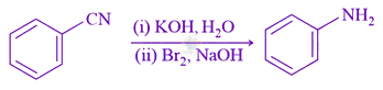 JEE Main 2021 Chemistry, Amines — option B figure