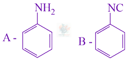 JEE Main 2021 Chemistry, Amines — option B figure