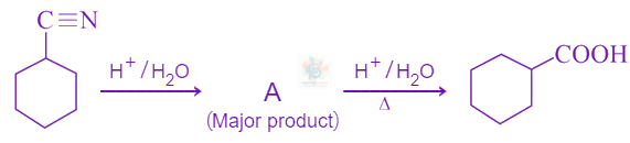 JEE Main 2021 Chemistry, Amines — question figure