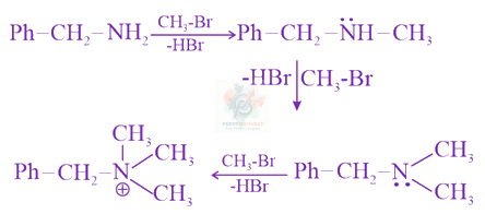 JEE Main 2021 Chemistry, Amines — solution figure