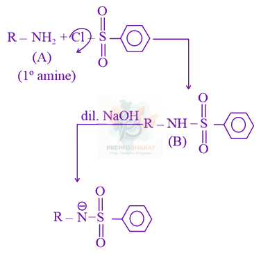 JEE Main 2021 Chemistry, Amines — solution figure