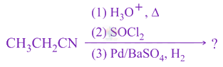 JEE Main 2021 Chemistry, Amines — question figure