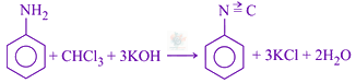 JEE Main 2021 Chemistry, Amines — solution figure