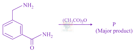 JEE Main 2021 Chemistry, Amines — question figure