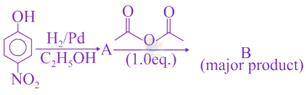 JEE Main 2021 Chemistry, Amines — question figure