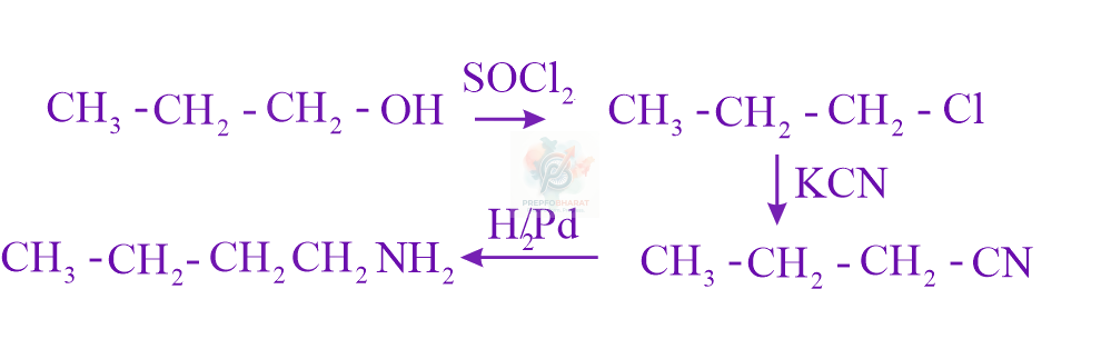 JEE Main 2022 Chemistry, Amines — solution figure