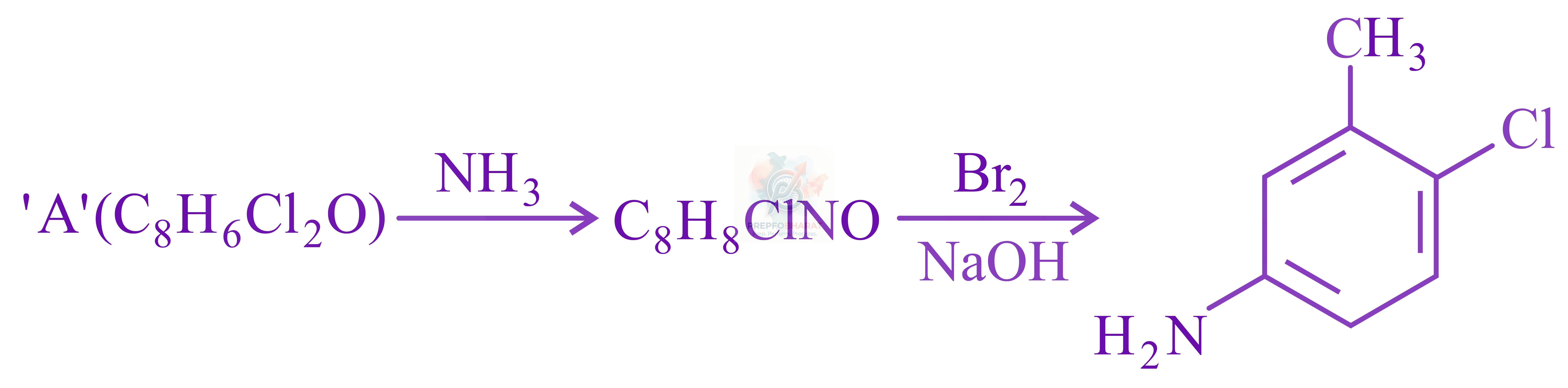 JEE Main 2022 Chemistry, Amines — question figure