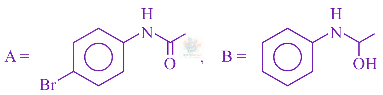 JEE Main 2023 Chemistry, Amines — option A figure