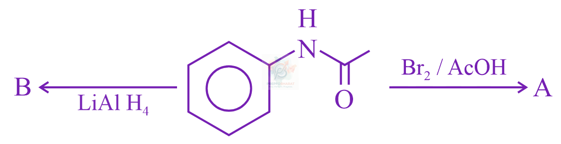JEE Main 2023 Chemistry, Amines — question figure