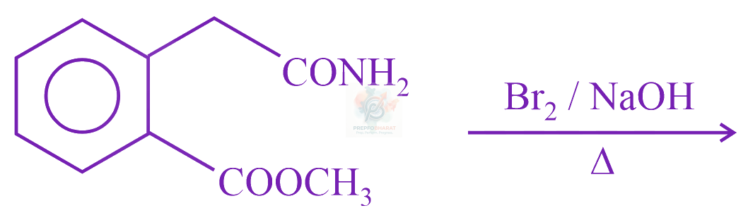 JEE Main 2023 Chemistry, Amines — question figure