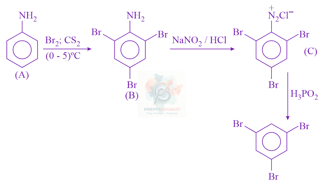 JEE Main 2023 Chemistry, Amines — solution figure