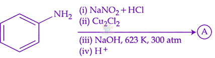 JEE Main 2024 Chemistry, Amines — question figure