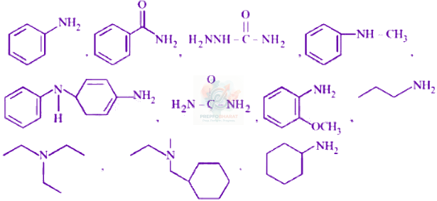 JEE Main 2024 Chemistry, Amines — question figure