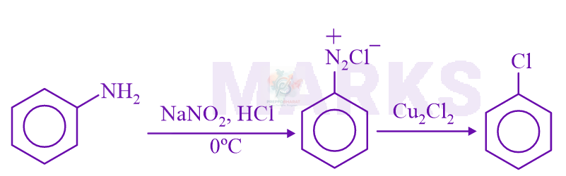 JEE Main 2024 Chemistry, Amines — solution figure