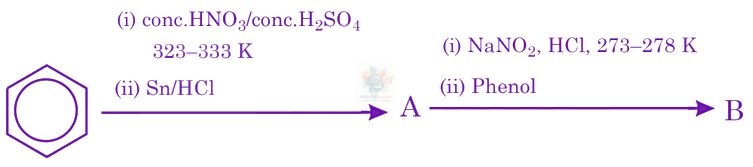 JEE Main 2024 Chemistry, Amines — question figure