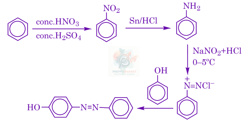 JEE Main 2024 Chemistry, Amines — solution figure