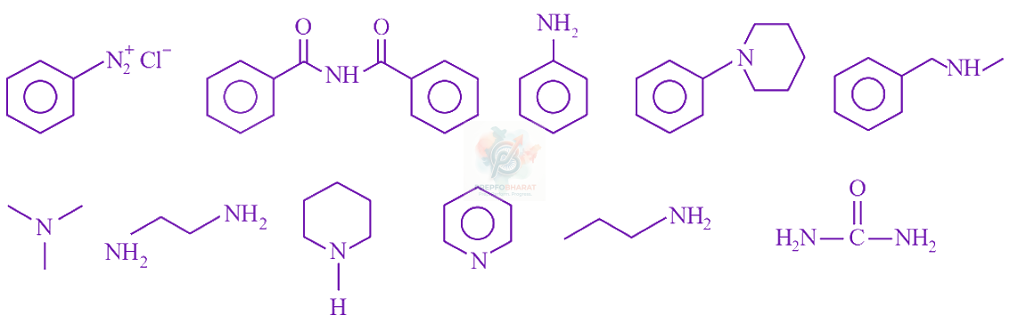 JEE Main 2024 Chemistry, Amines — question figure