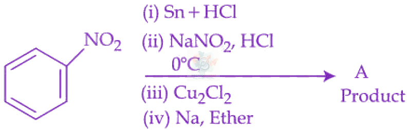 JEE Main 2025 Chemistry, Amines — question figure