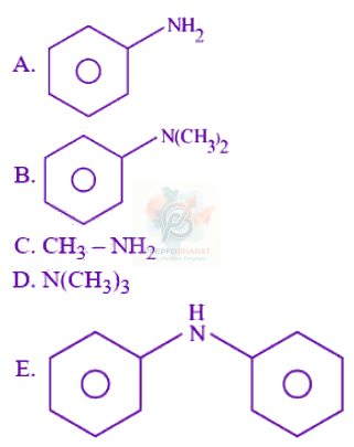 JEE Main 2025 Chemistry, Amines — question figure
