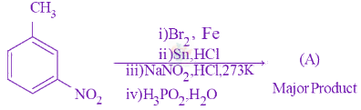 JEE Main 2025 Chemistry, Amines — question figure