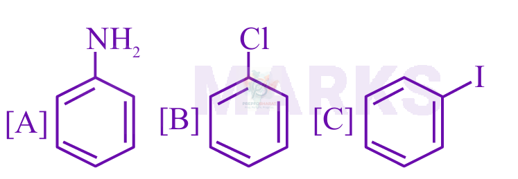 JEE Main 2025 Chemistry, Amines — option A figure