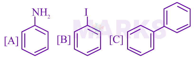JEE Main 2025 Chemistry, Amines — option C figure