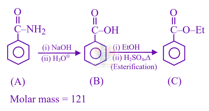 JEE Main 2025 Chemistry, Amines — solution figure