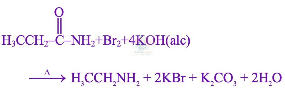 JEE Main 2026 Chemistry, Amines — option C figure