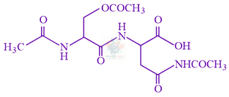 JEE Main 2019 Chemistry, Biomolecules — option D figure