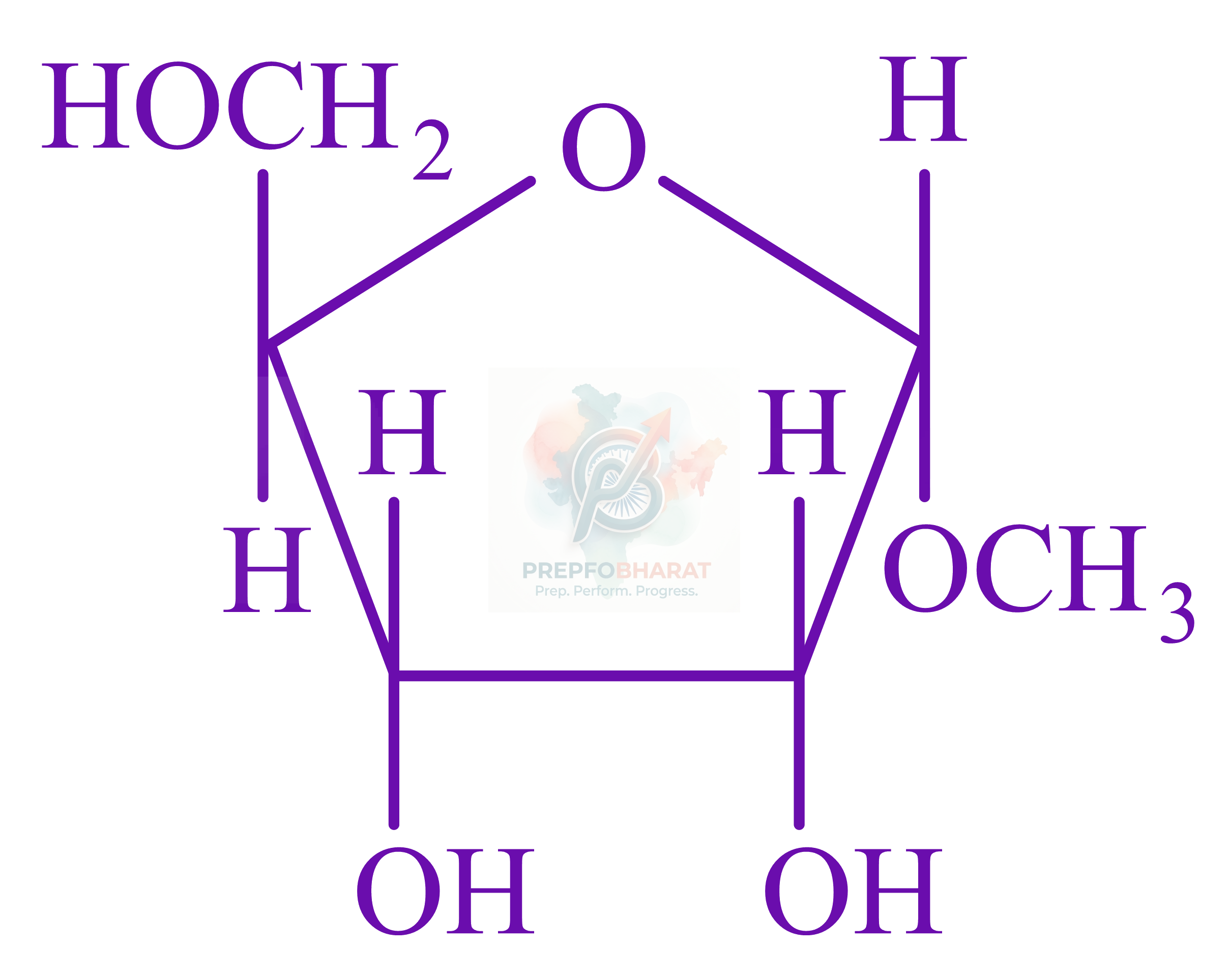 JEE Main 2022 Chemistry, Biomolecules — option B figure