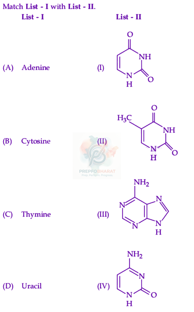JEE Main 2025 Chemistry, Biomolecules — question figure