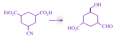 JEE Main 2018 Chemistry, Carboxylic Acid Derivatives — question figure