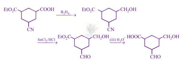 JEE Main 2018 Chemistry, Carboxylic Acid Derivatives — solution figure