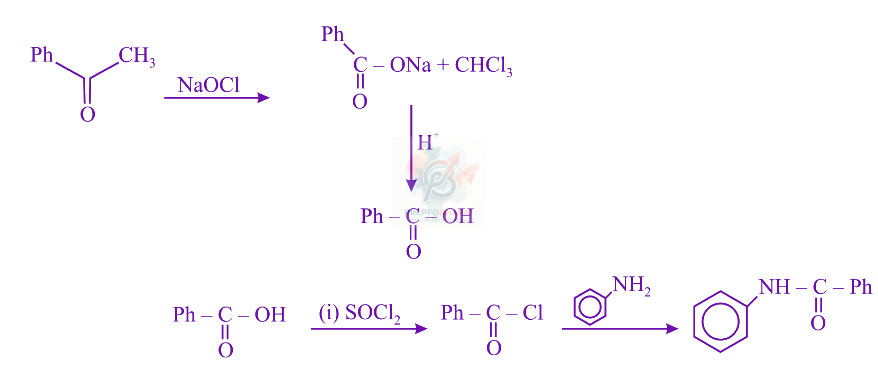 JEE Main 2019 Chemistry, Carboxylic Acid Derivatives — solution figure
