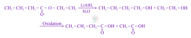 JEE Main 2021 Chemistry, Carboxylic Acid Derivatives — solution figure