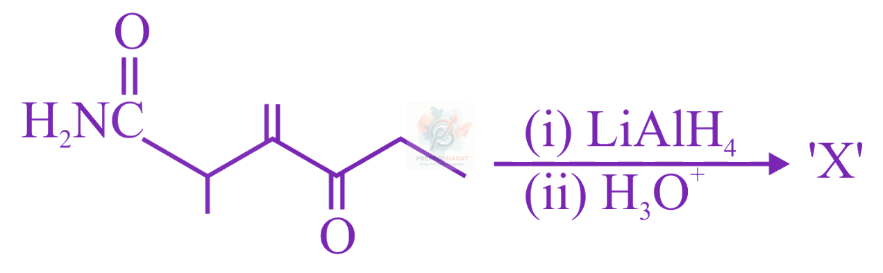 JEE Main 2023 Chemistry, Carboxylic Acid Derivatives — question figure