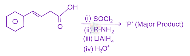 JEE Main 2023 Chemistry, Carboxylic Acid Derivatives — question figure