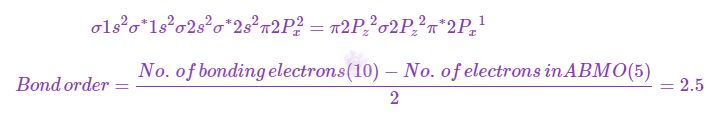 JEE Main 2021 Chemistry, Chemical Bonding and Molecular Structure — solution figure