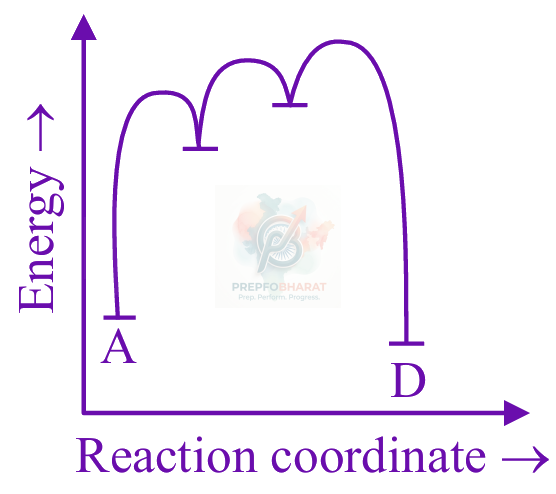 JEE Main 2025 Chemistry, Chemical Kinetics — option C figure