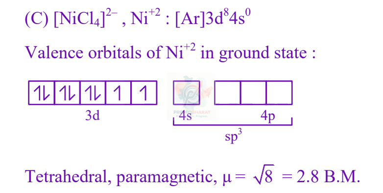 JEE Main 2025 Chemistry, Coordination Compounds — solution figure 3