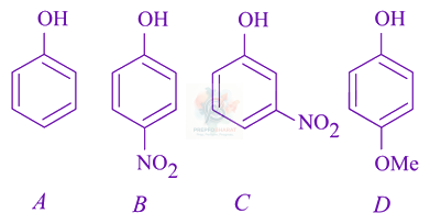 JEE Main 2019 Chemistry, General Organic Chemistry — question figure