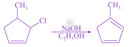 JEE Main 2021 Chemistry, Haloalkanes and Haloarenes — solution figure