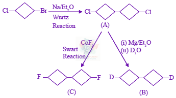 JEE Main 2024 Chemistry, Haloalkanes and Haloarenes — solution figure