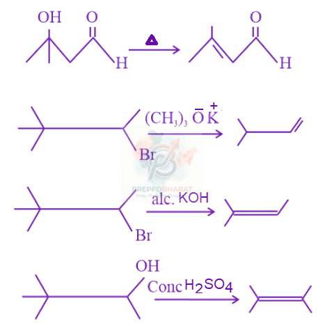 JEE Main 2020 Chemistry, Hydrocarbons — solution figure