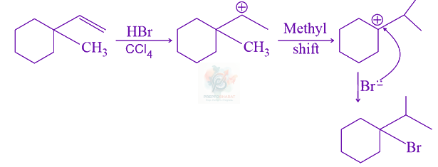 JEE Main 2021 Chemistry, Hydrocarbons — solution figure