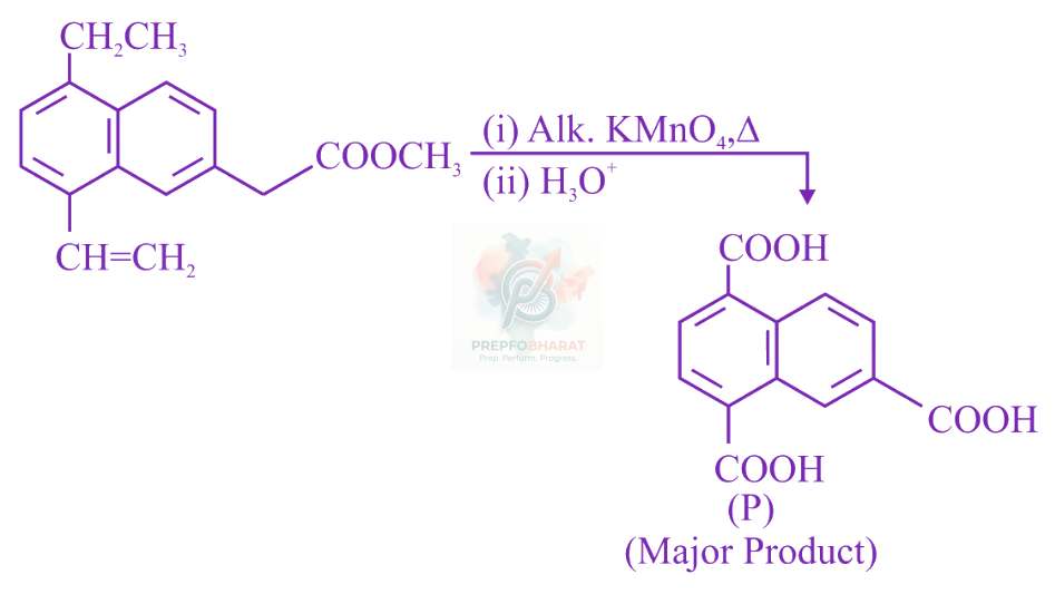 JEE Main 2023 Chemistry, Hydrocarbons — solution figure