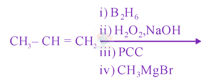 JEE Main 2023 Chemistry, Hydrocarbons — question figure