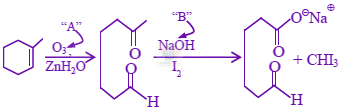 JEE Main 2024 Chemistry, Hydrocarbons — solution figure
