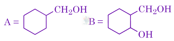 JEE Main 2024 Chemistry, Hydrocarbons — option A figure
